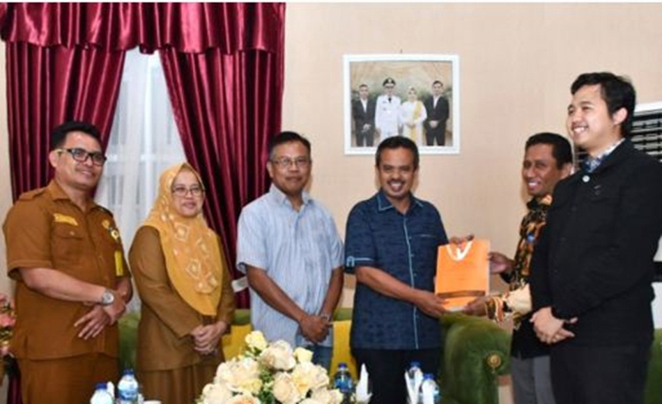 BPK Perwakilan Gorontalo exit meeting ke pemerintah daerah yang diterima Sekretaris Daerah, Iskandar Datau di rumah jabatan bupati.(F:hms-Kmfo)