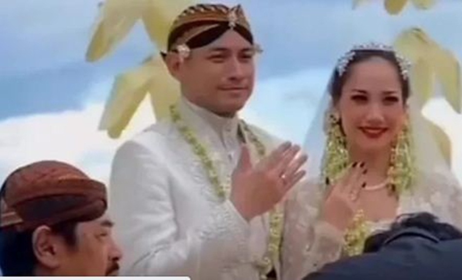 Pernikahan BCL dan Tiko Aryawardhana di Amankila, Bali pada Sabtu (2/12/2023)/   sumber : akun Instagram @bcltikoaryawardhana