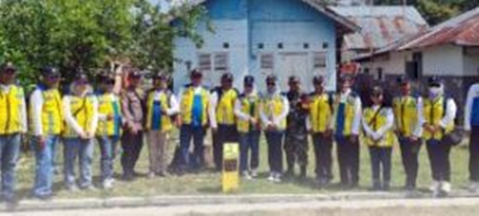 Sosialisasi garsi sempadan danau Limboto kepeasa semua elemen masyarakat (F:istimewa)