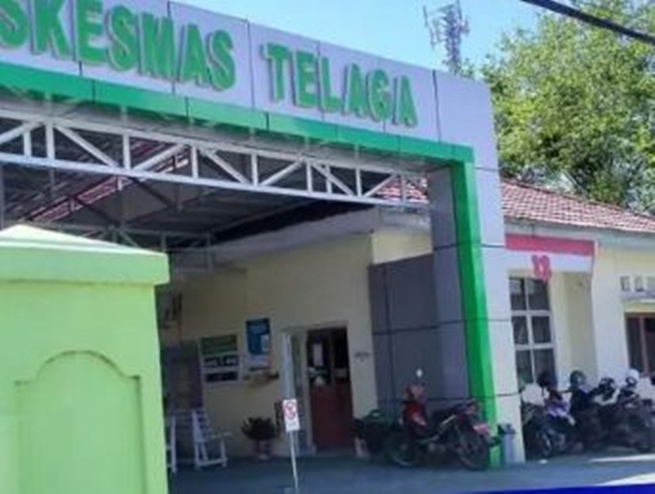 Puskesmas Telaga yang menjadi sorotan masyarakat (F:ist)