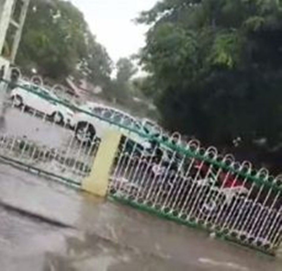Potret genangan air di salah satu wilayah Kota Gorontalo (F:ist)