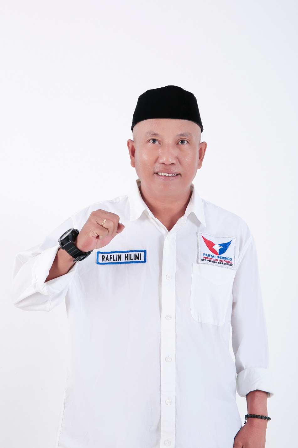 Raflin Hilimi Calon anggota DPRD Boalemo Partai Perindo dari dapil 3 Paguyaman(Foto :dok Pribadi)