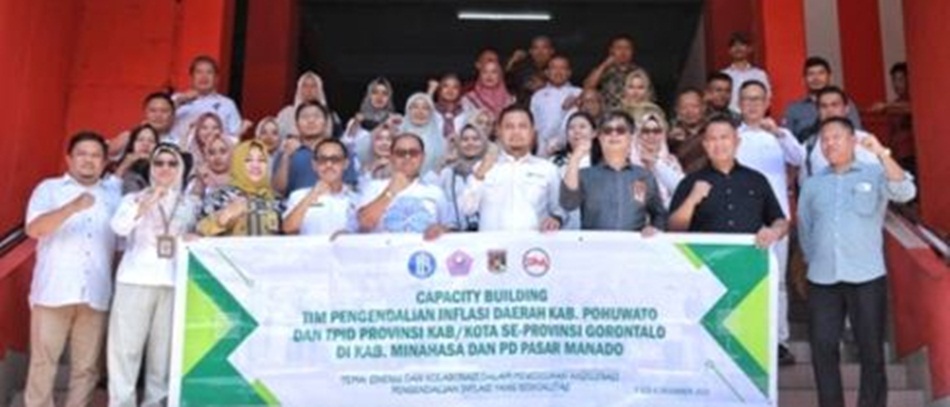Tindaklanjut kerja sama TPID Pohuwato studi banding ke PD Pasar Manado (F:Kmfo)