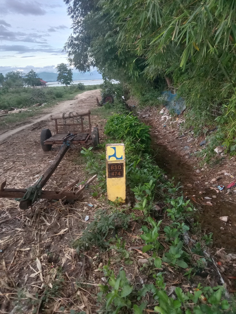 Garis sempadan danau Limboto di Desa Barakati Kabupaten Gorontalo.(F:ist)