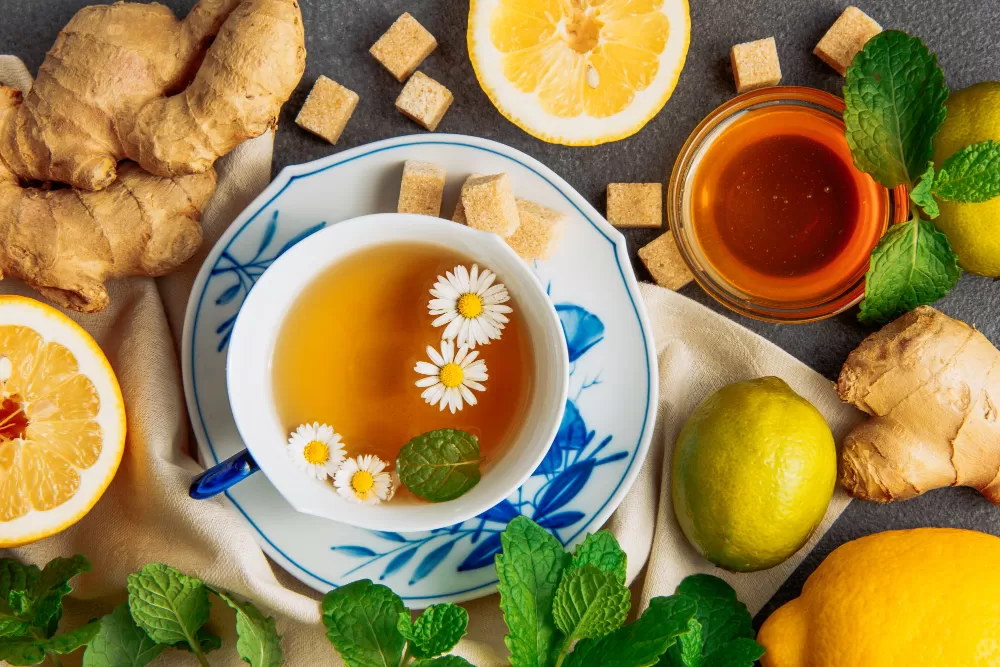 Bahan alami untuk meredakan sakit maag/ Sumber: freepik.com/8photo