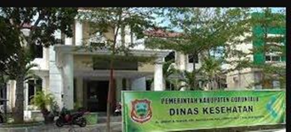 Kantor Dinas Kesehatan Kabupaten Gorontalo.(dok)