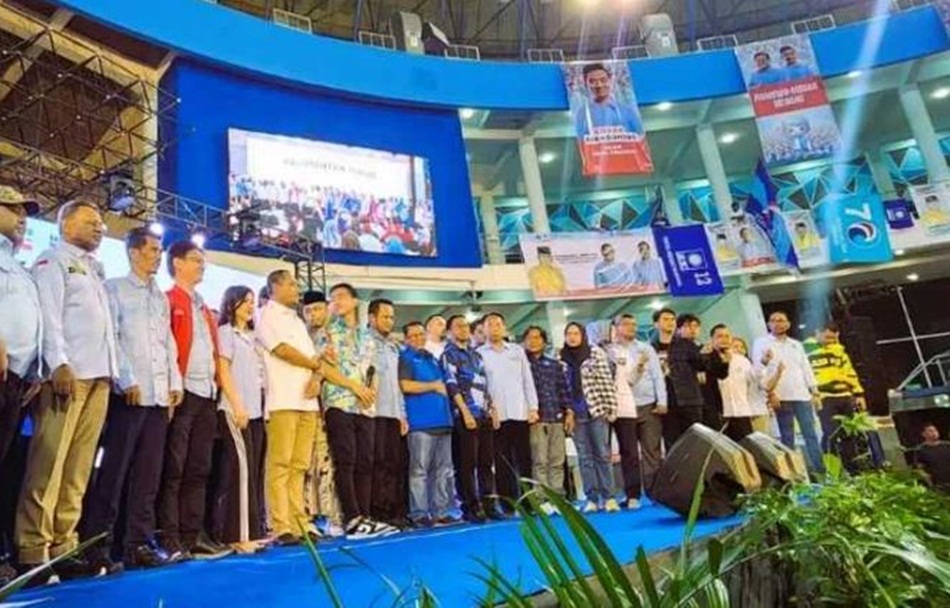 Gibran mendatangi Menara Pandang titik nol Kilometer IKN (F:PM)