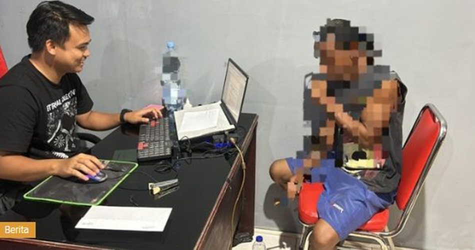 WH (45) diamankan Team Rajawali Polresta Gorontalo Kota di salah satu pangkalan bentor (F:hms-pol)