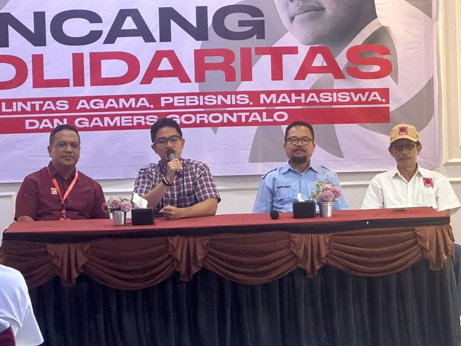 Kaesang Pangarep menghadiri konsolidasi TKD di Gorontalo (F:dok TKD)