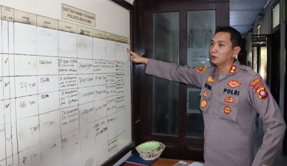 AKBP Deddy Herman yang menjabat Kapolres Gorontalo  (dok :hms-pol)