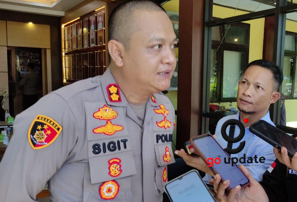 Kapolres Boalemo Baru  AKBP Sigit Rahayudi, S.I.K..(F:Fik)