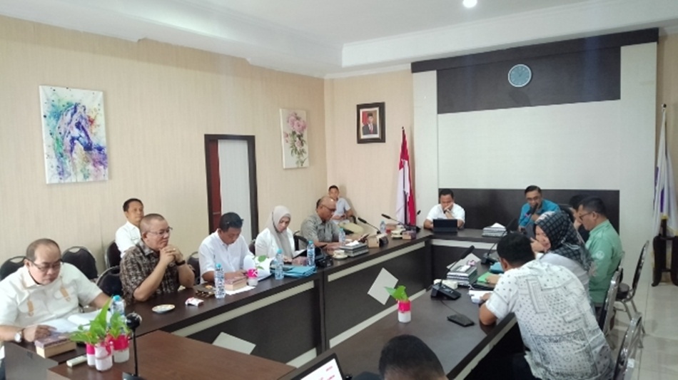 Rapat internal Komisi I DPRD Provinsi Gorontalo (F:hms)