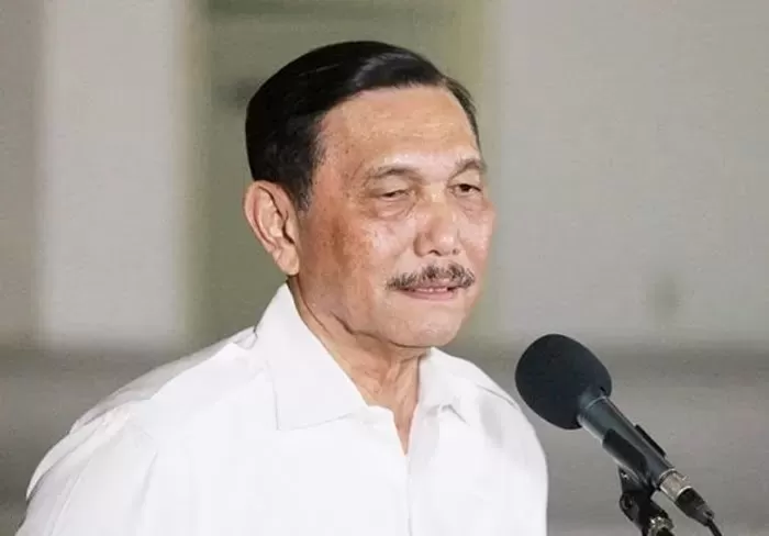 Menteri Koordinator bidang Kemaritiman dan Investasi (Menko Marves) Luhut Binsar Pandjaitan. (Dok. JawaPos.com)