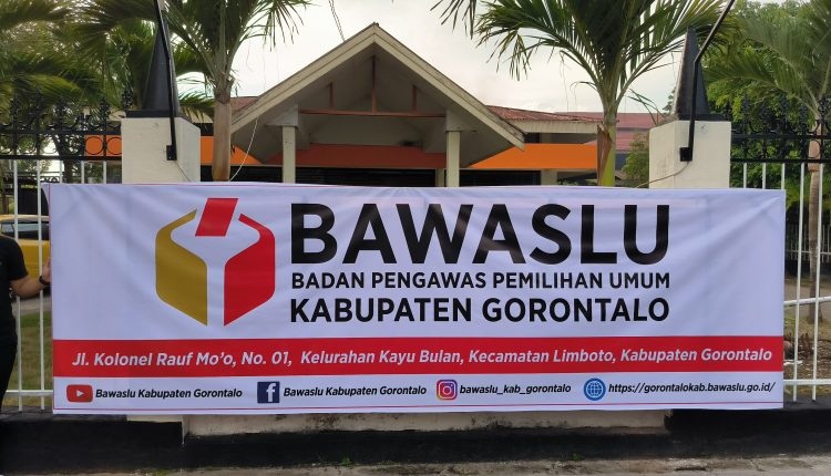 Kantor Bawaslu Kabupaten Gorontalo (foto : dok)