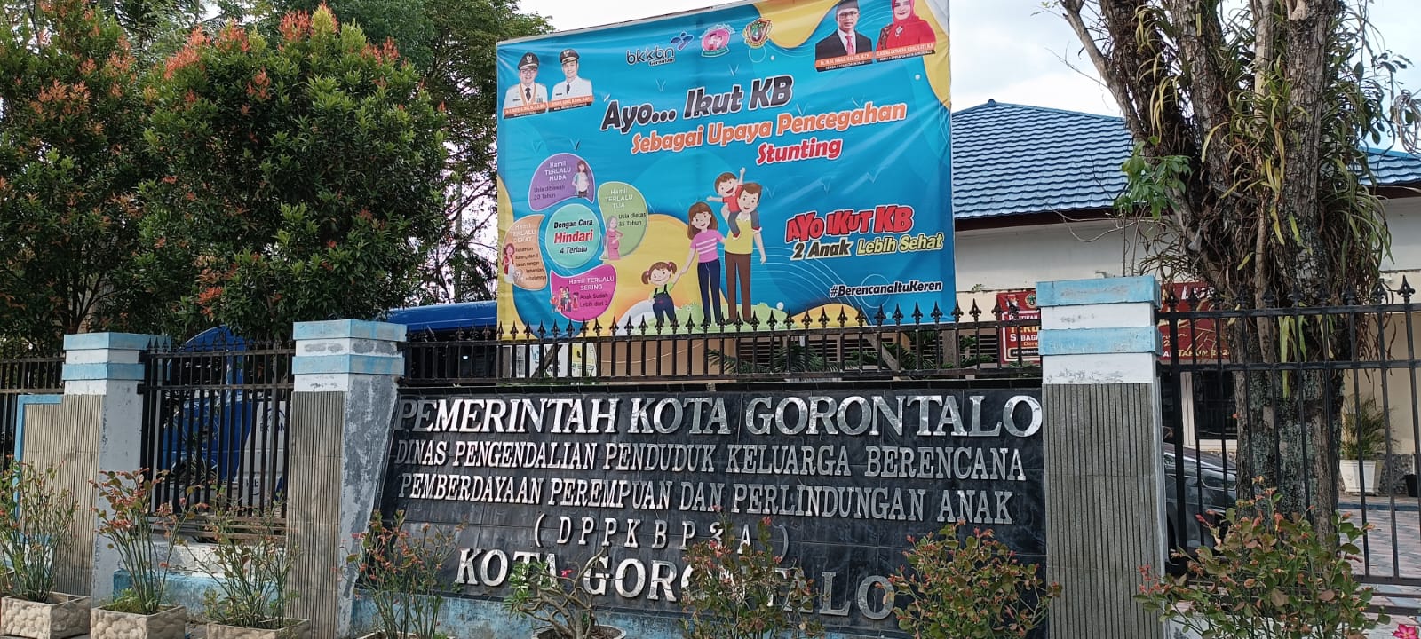 Kantor DPPKBP3A Kota Gorontalo.(Foto:dok Pemkot)