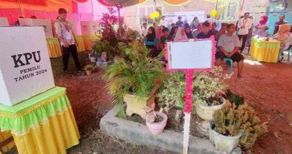 Lokasi Tempat Pemungutan Suara 02 di Desa Bulotalangi Barat, Kecamatan Bulango Timur, Bone Bolango. (F:Istimewa).