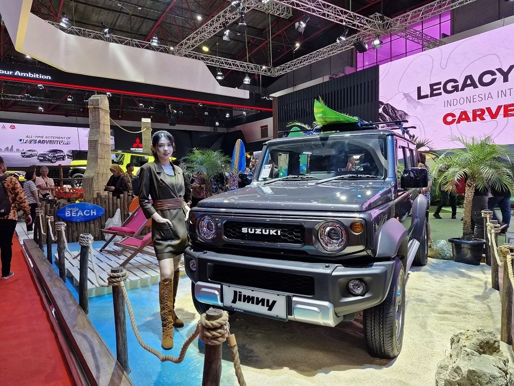Suzuki Jimny 5 pintu diluncurkan di Indonesia. (Rian Alfianto/JawaPos.com)