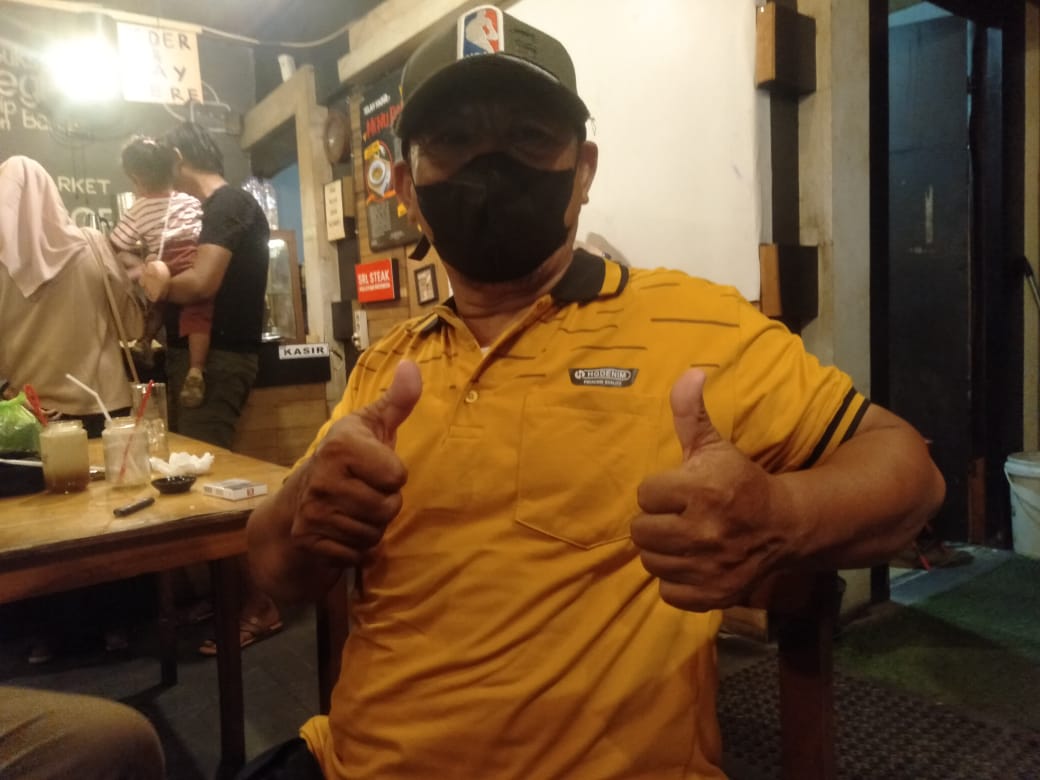 Wl yang mengaku jadi korban amukan oknum Caleg di Kota Gorontalo. (Foto :Ist)