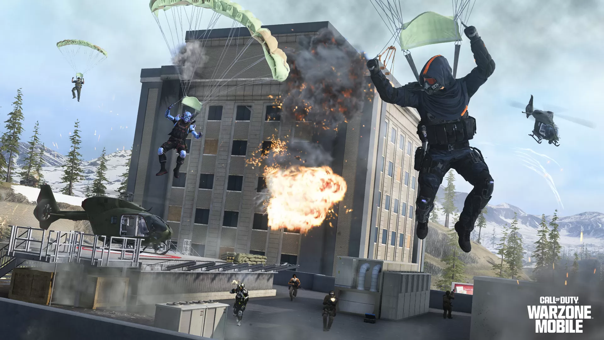 Game Call of Duty: Warzone Mobile. (Call of Duty).