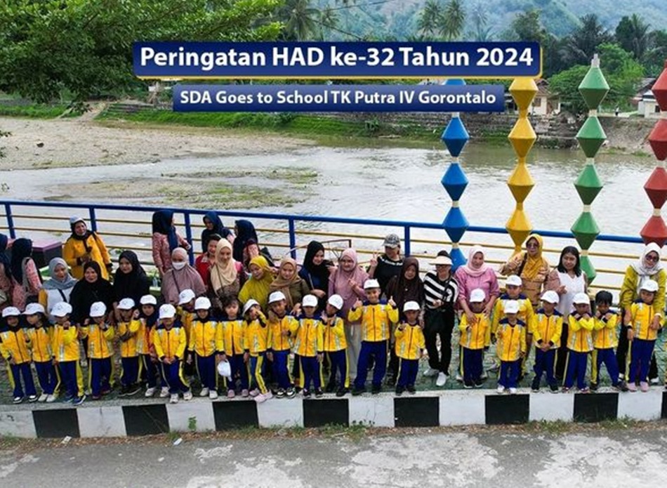 Suasana Goes To Scholl bersama TK Sandhy Putra Kota Gorontalo.(F:Hms BWS)