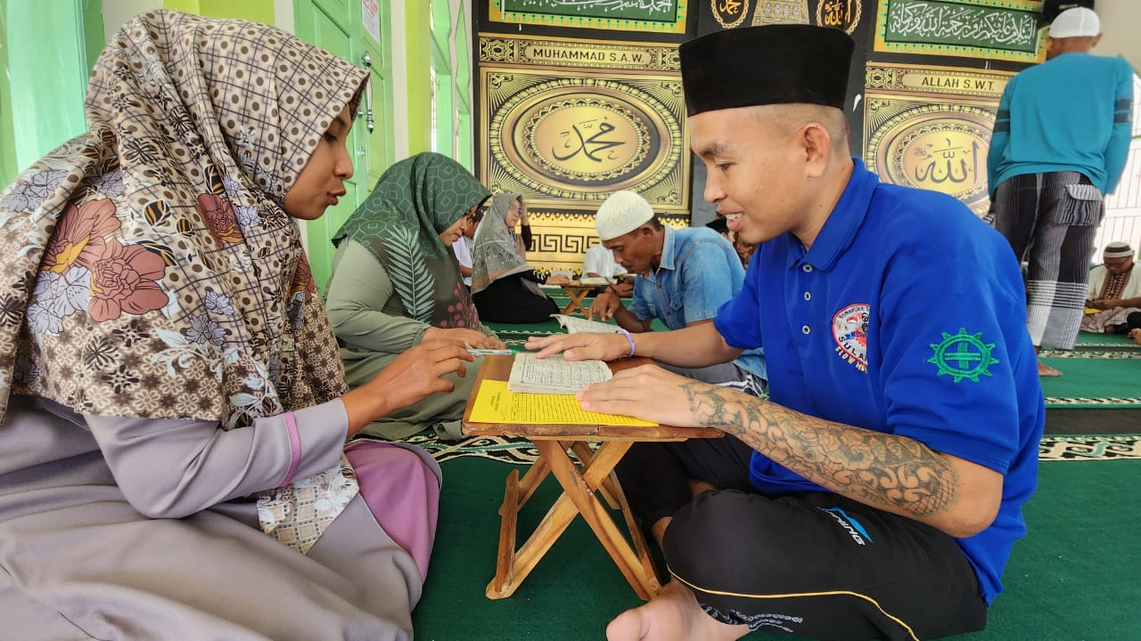Warga Binaan Kabupaten Pohuwato Melaksanakan Pengajian Rutin setiap hari selama ibadah puasa ramadan 1445 H