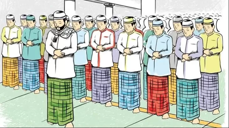 ilustrasi sholat Tarawih./Sumber Foto: NU Online