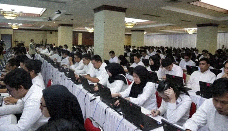 Seleksi cpns dan pppk kemungkinan akan molor akibat 14 daerah yang belum meakukan pengajuan formasinya. (menpan.go.id)