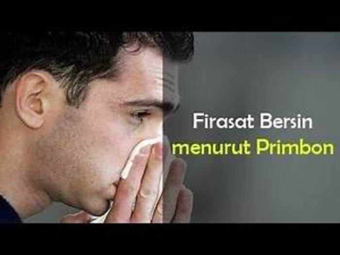 ilustrasi, Firasat bersin