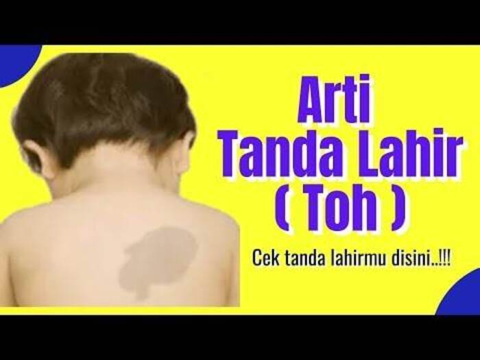 ilustrasi, arti tanda lahir (tangkapan layar youtube.com