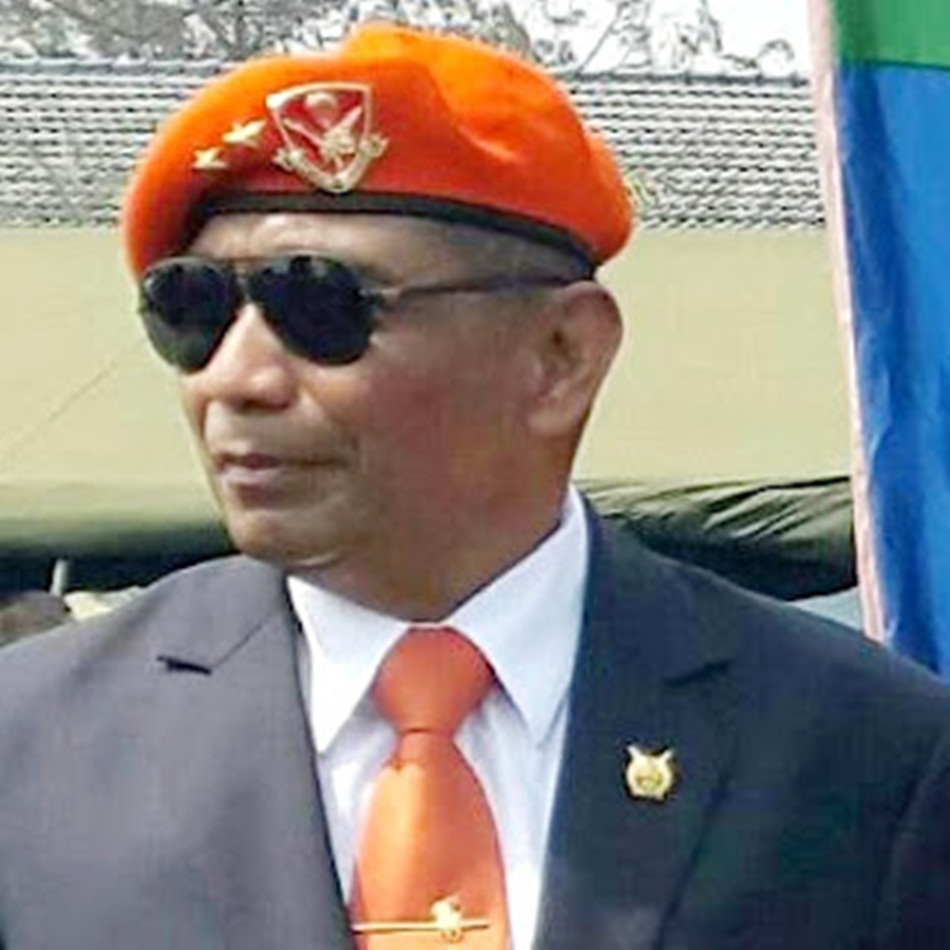 Marsma (Purn) H.Mujahidin Harpin  Onde sebagai calon Gubernur Gorontalo.(F:istimewa)