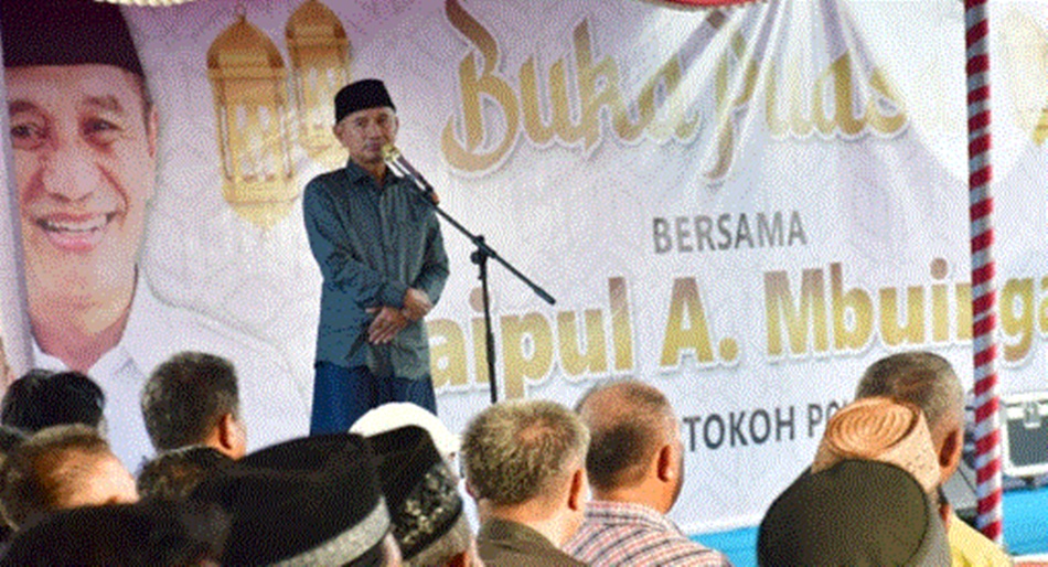 Masyarakat Pohuwato antusias ikut buka puasa bersama Bupati Saipul A. Mbuinga (F:Kmfo)