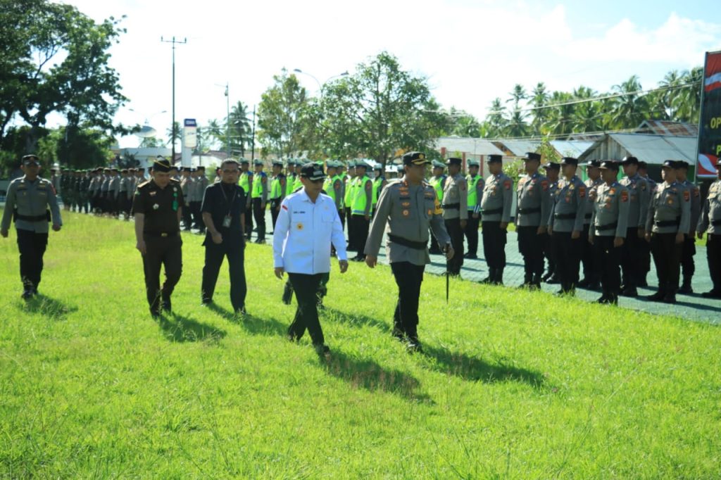 Polres Pohuwato Gelar Apel Pasukan Operasi Ketupat (F:hms-Pol)