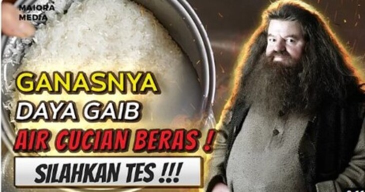 ilustrasi - Khasiat Gaib Air Cucian Beras
