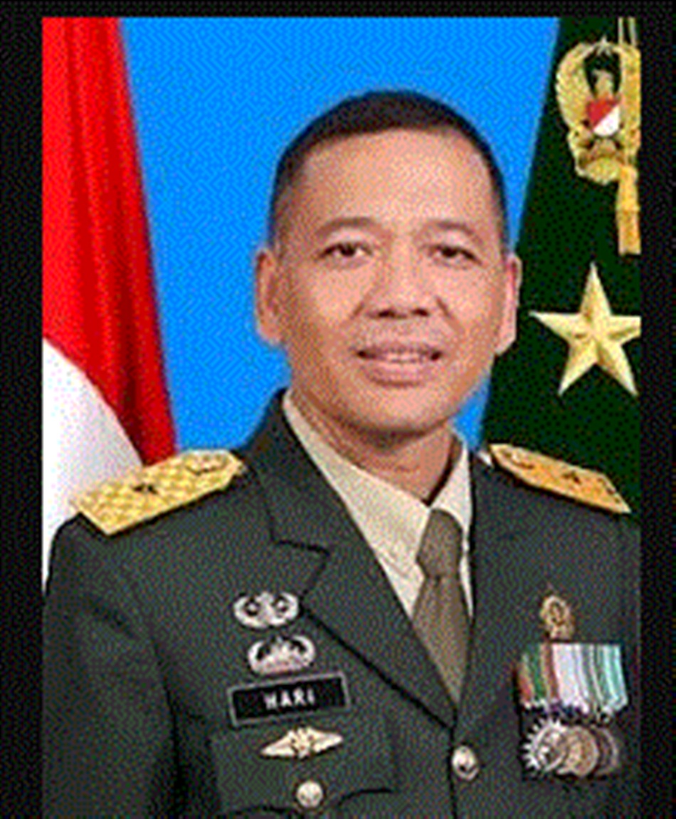 Brigjen TNI Hari Pahlawantoro yang diangkat menjadi Danrem 133/NW Gorontalo menggantikan Brigjen Totok Sulistyono. (F:istimewa)