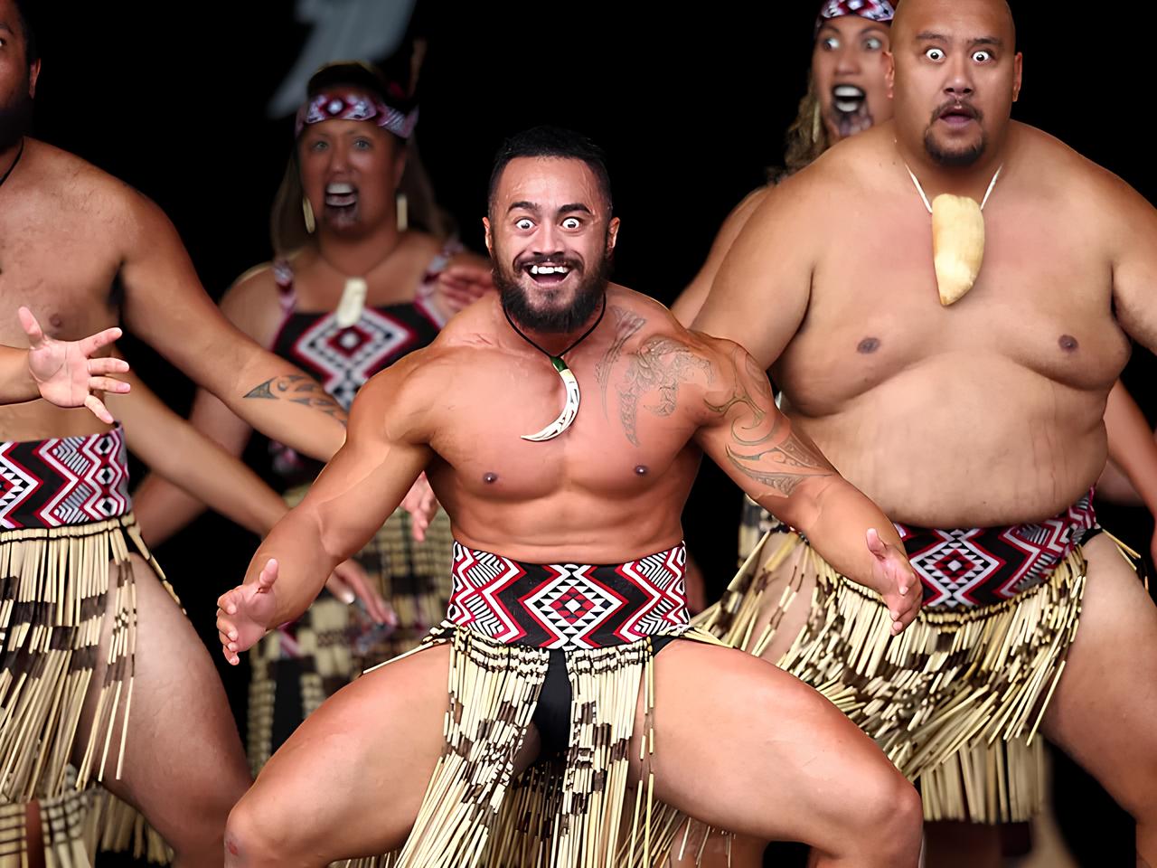 Suku Maori, Selandia Baru.