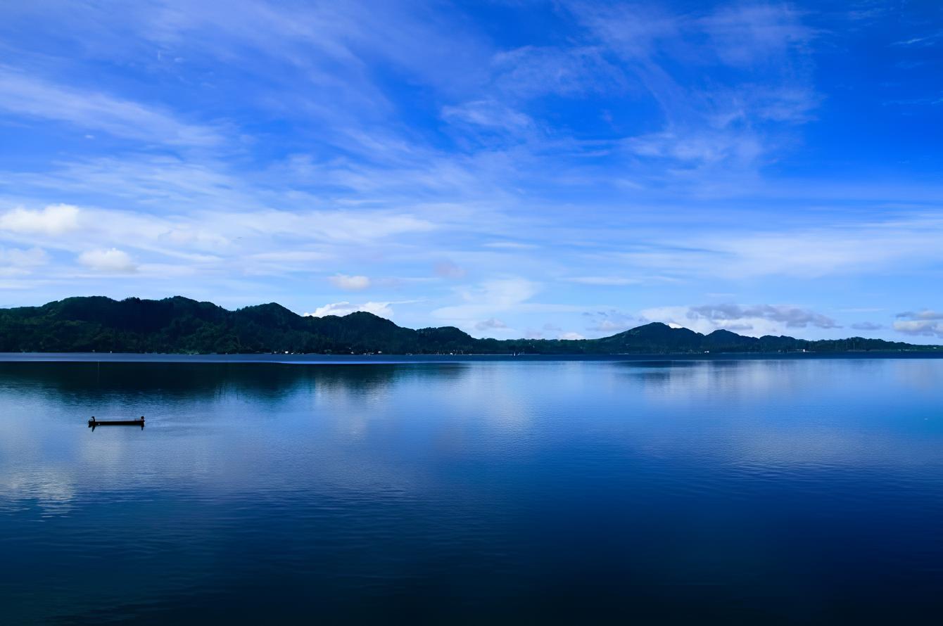 Danau Tondano, Sulawesi Utara.
