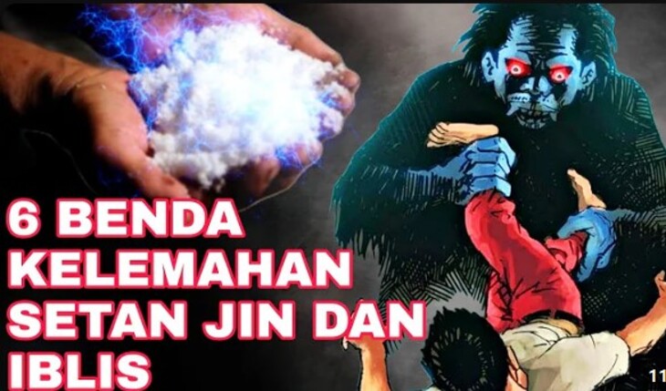 Ilustrasi - 6 Benda kelemahan setan dan jin