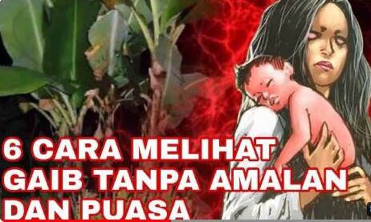 Ilustrasi - 6 Cara melihat makhluk gaib dengan mudah
