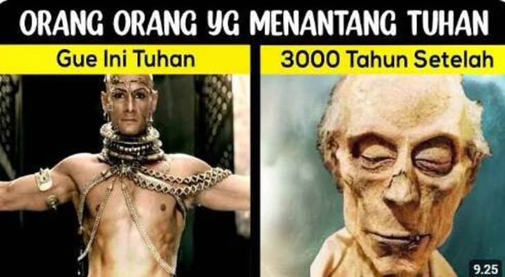 Ilustrasi - Orang-Orang yang Pernah Menantang Tuhan dan Endingnya Hancur Total