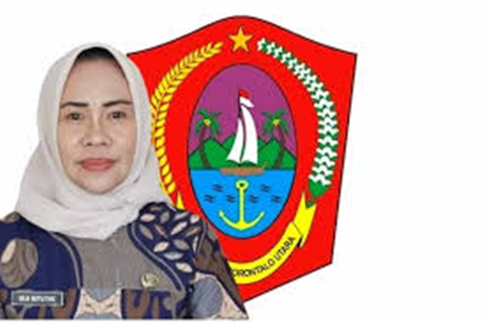 Sila N Botutihe Pejabat Bupati Gorontalo Utara. (F:dok Hms)