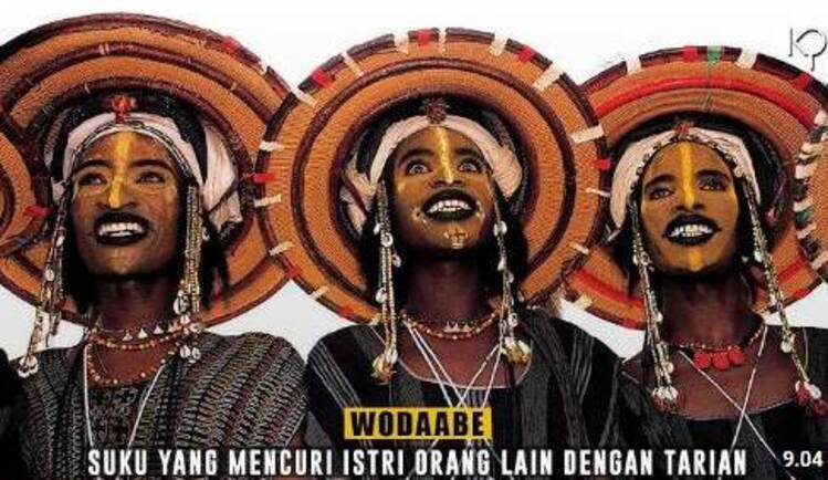 ILustrasi -  Wodaabe: Suku Yang Mencuri Istri Orang Lain dengan Tarian dan Nyanyian