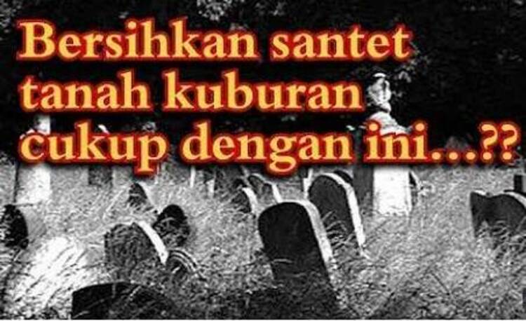 Ilustrasi - Cara Menghilangkan Santet Tanah Kuburan