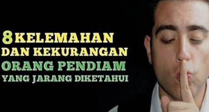 ilustrasi -  8 Kelemahan Orang dengan Sifat Pendiam