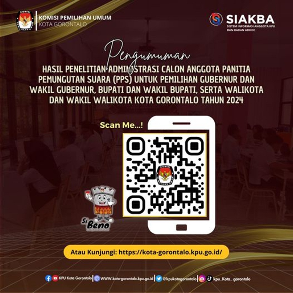 KPU Kota Gorontalo (F:dok)