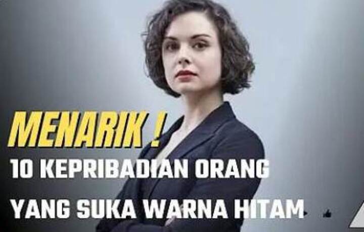 10 Ciri Kepribadian Unik Orang yang Suka Warna Hitam
