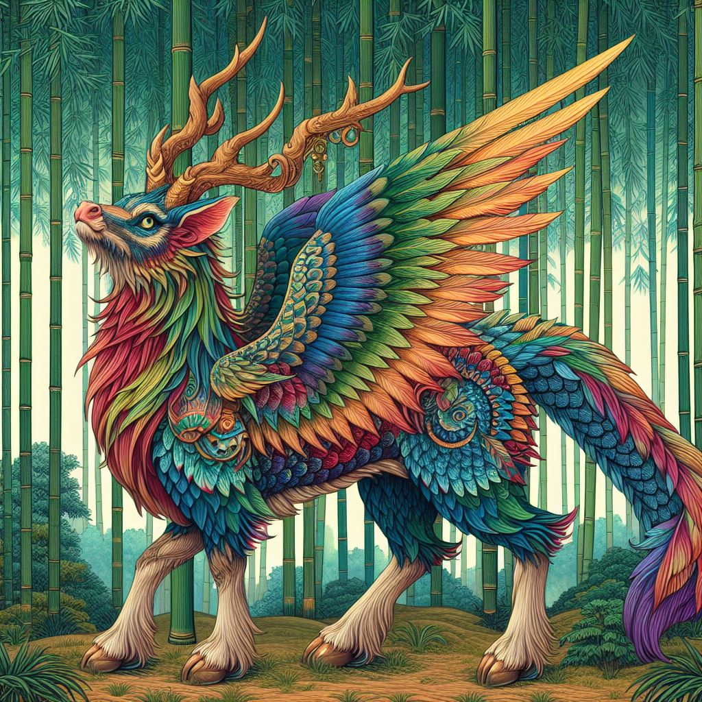 Ilustrasi Qilin