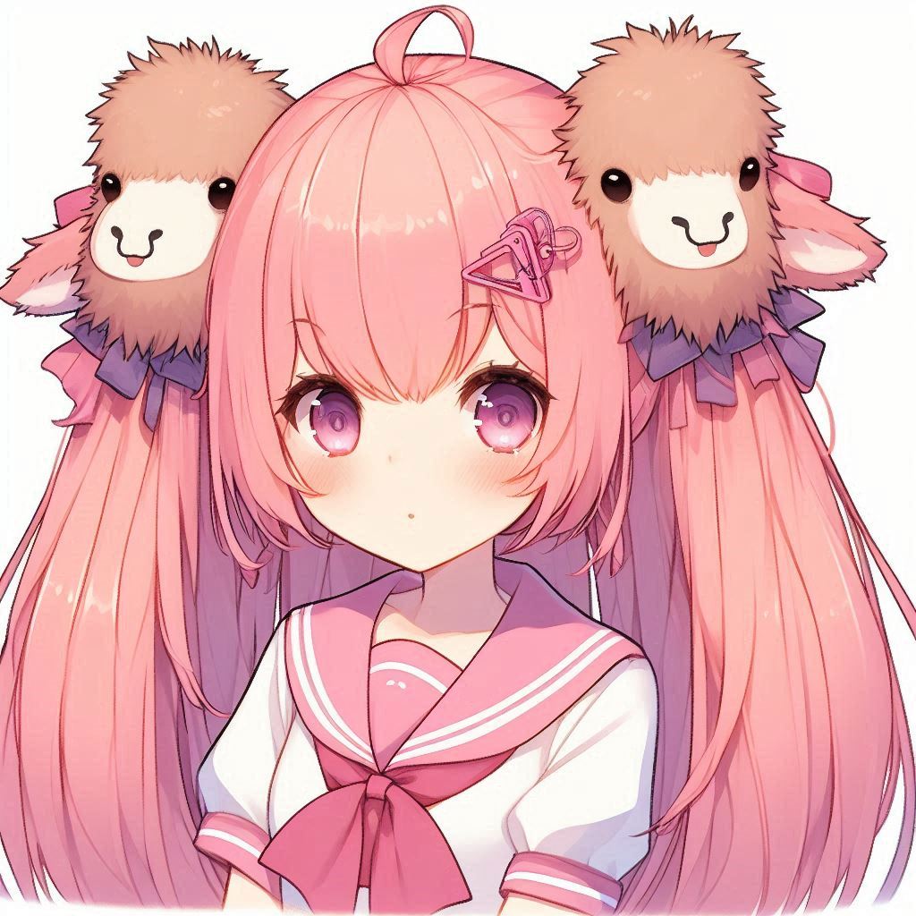 Ilustrasi karakter anime yang punya ahoge