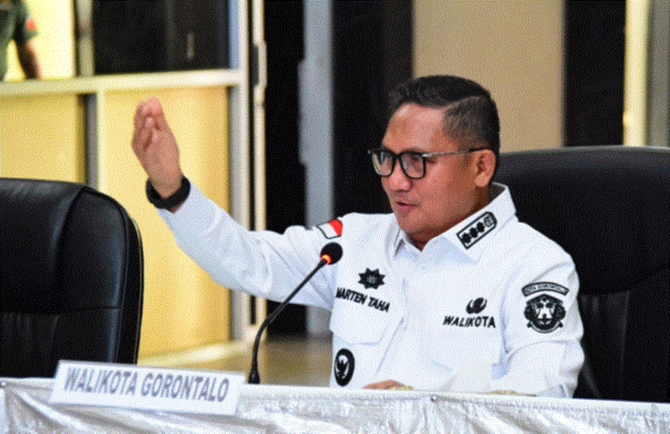 Mantan Walikota Gorontalo dua periode Marten Taha (F:dok)