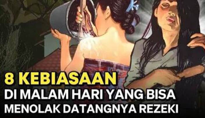 Ilustrasi - Kebiasaan yang dilakukan di malam hari dapat berpotensi menarik energi negatif