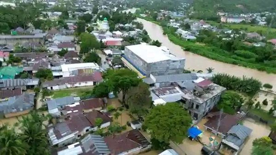 suasana banjir di Gorontalo (F:Ist)